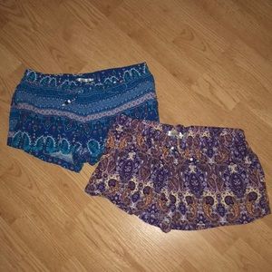 Printed flowy shorts BUNDLE!!